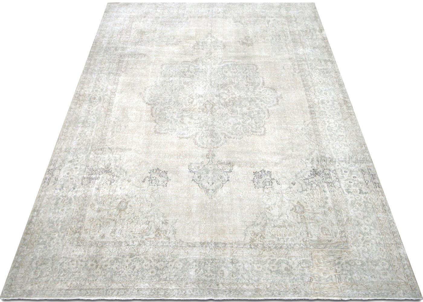 Vintage Turkish Oushak Rug - 8'3" x 11'8" - 190551
