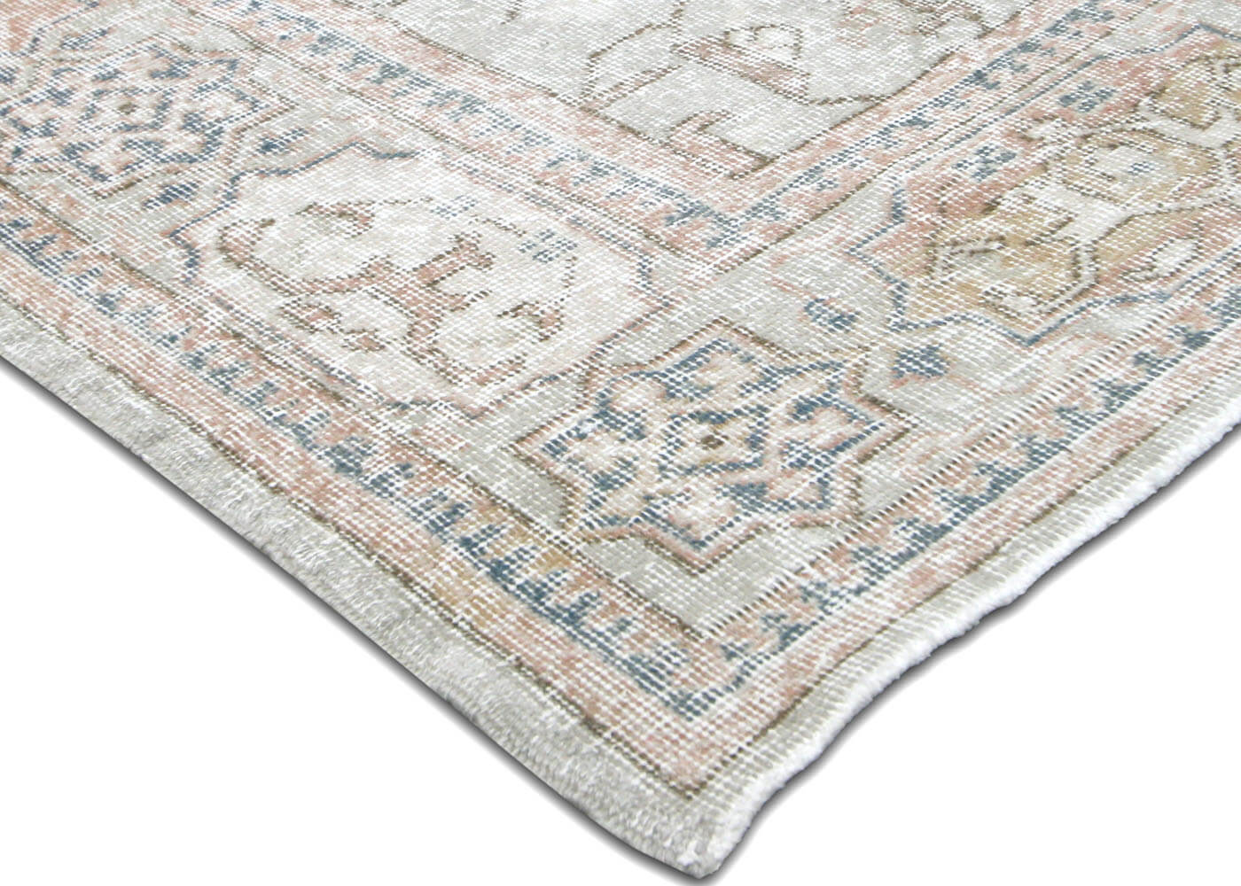 Vintage Turkish Oushak Rug - 6'10" x 10'2" - 190557