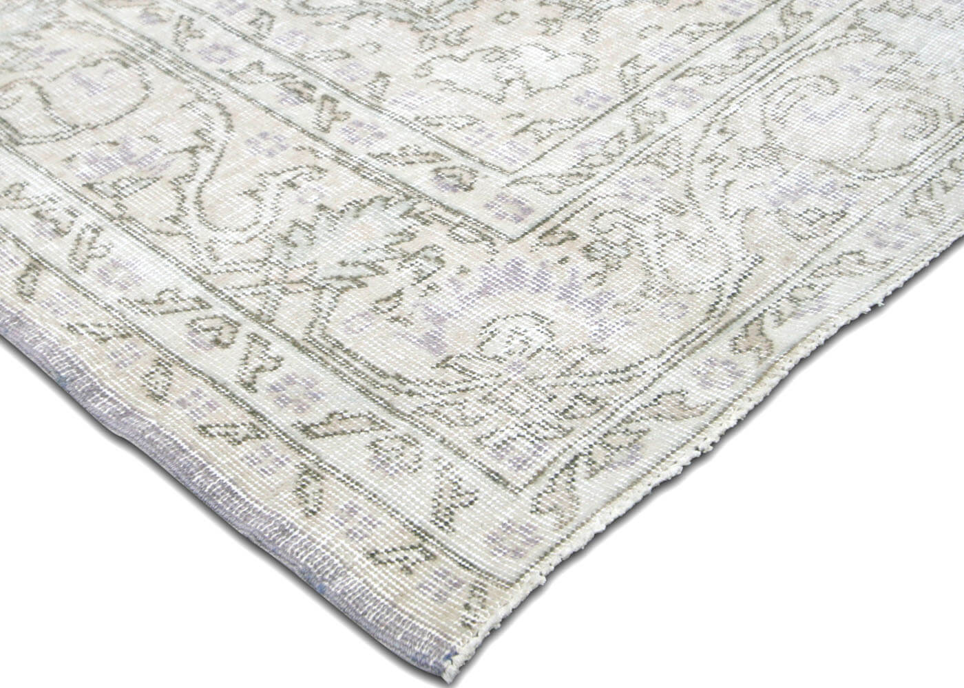 Vintage Turkish Oushak Rug - 7'4" x 9'11" - 190559