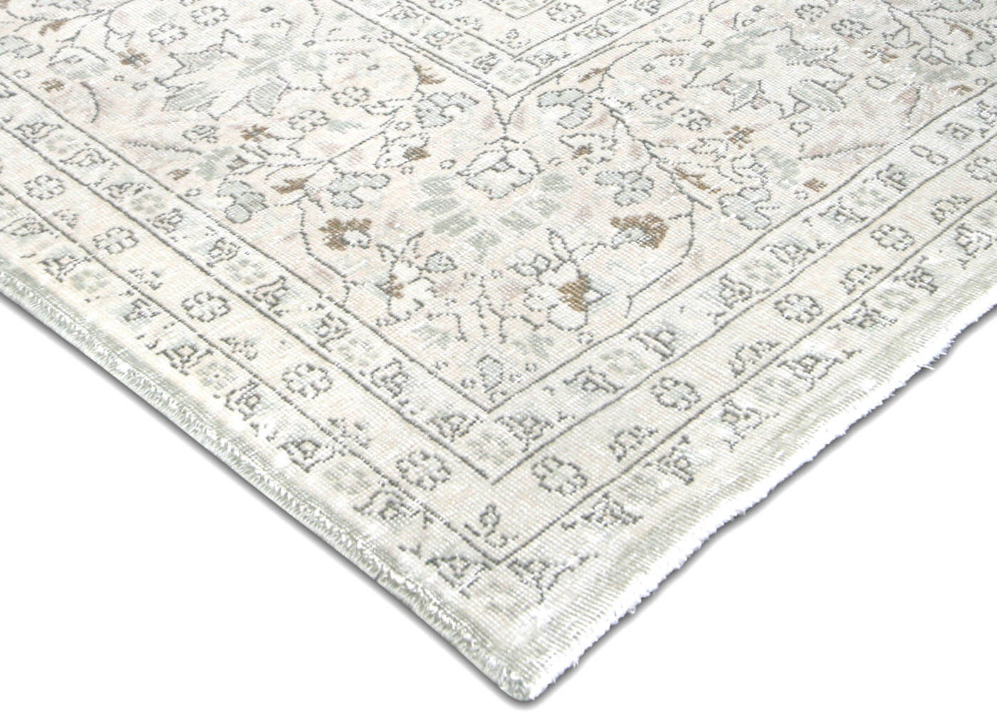 Vintage Turkish Oushak Rug - 8'7" x 11'10" - 190561