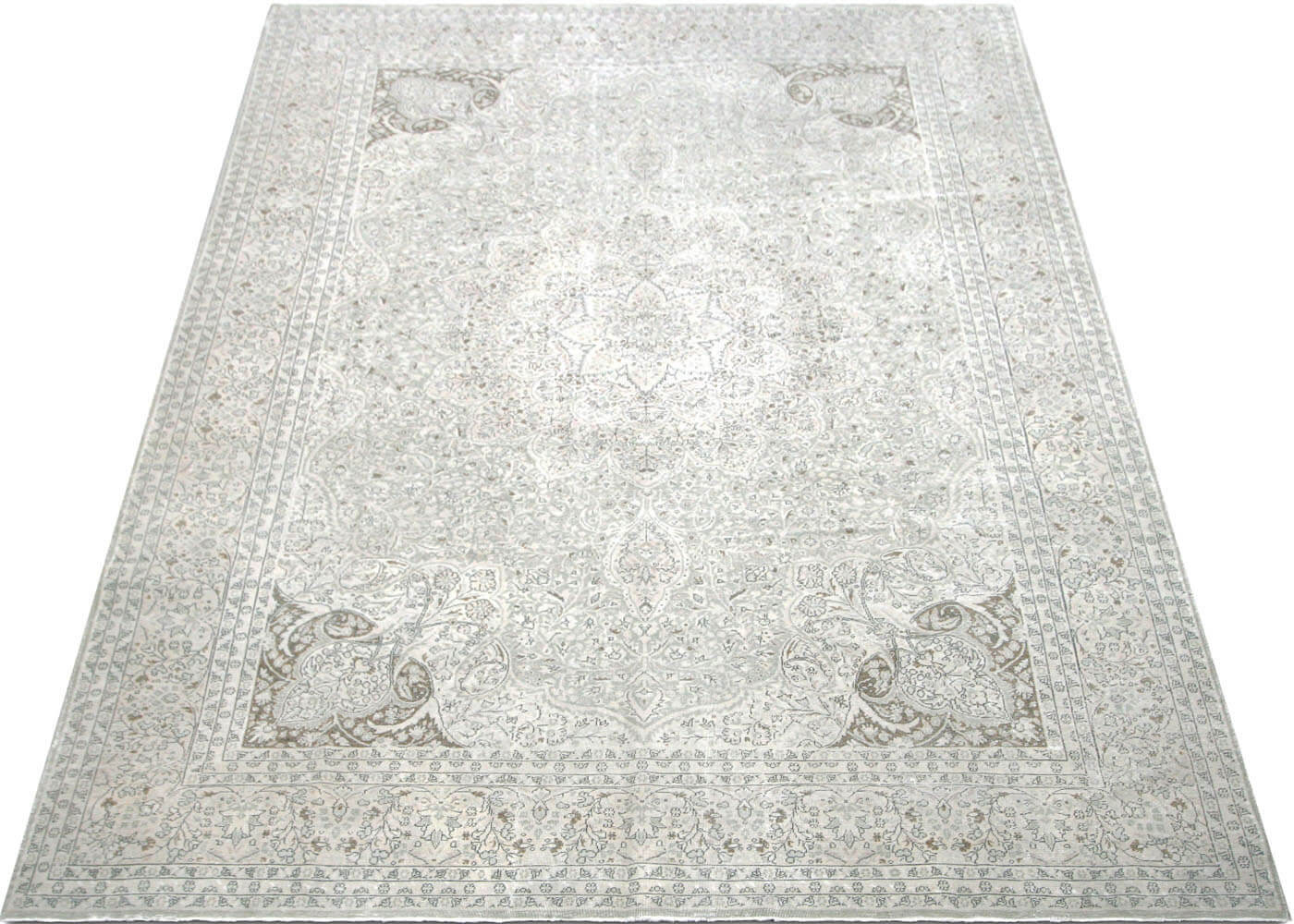 Vintage Turkish Oushak Rug - 8'7" x 11'10" - 190561