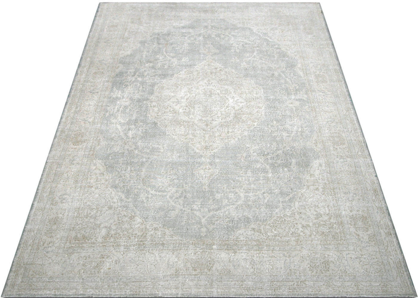 Vintage Turkish Oushak Rug - 8'6" x 12'7" - 190562