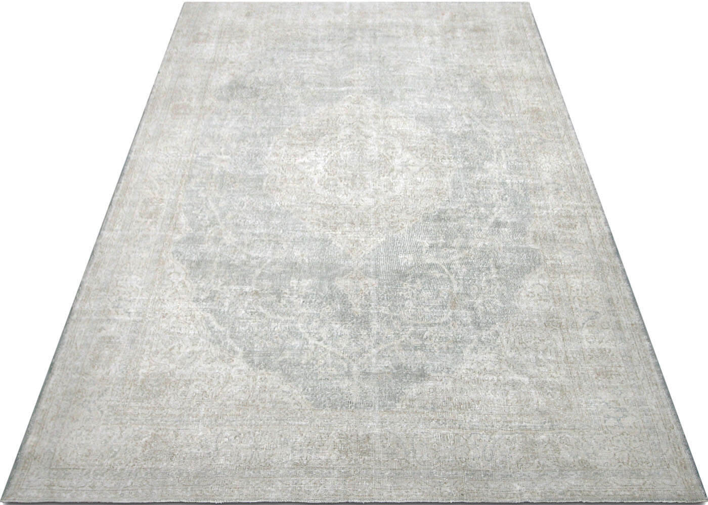 Vintage Turkish Oushak Rug - 8'6" x 12'7" - 190562