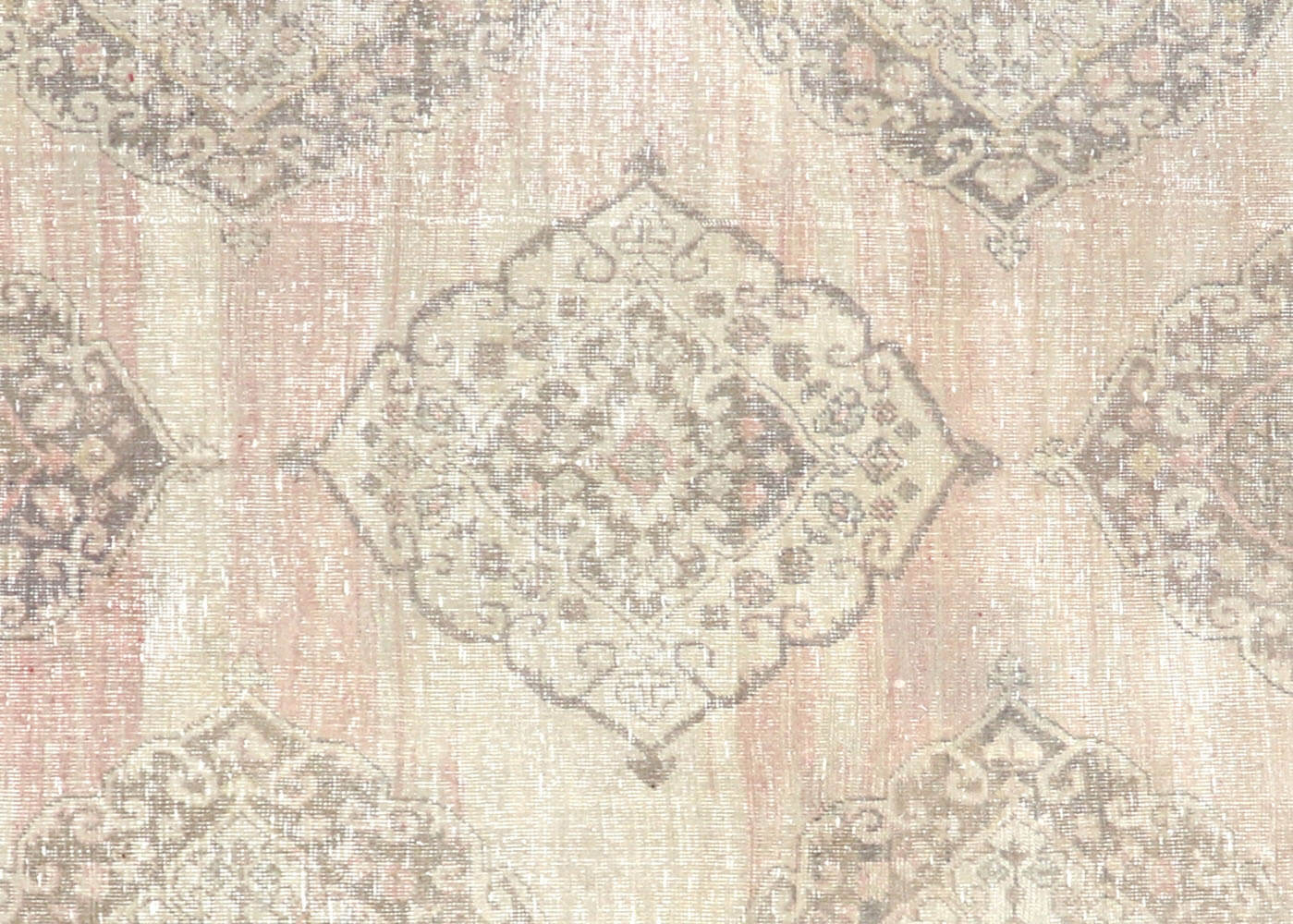 Vintage Turkish Oushak Rug - 4'9" x 13' - 190567