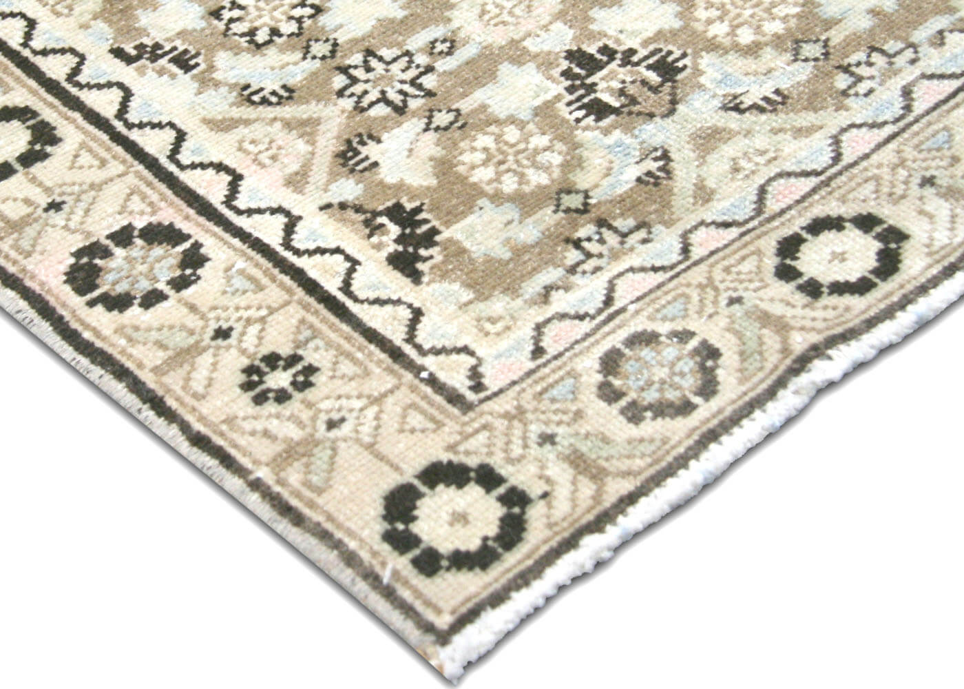 Semi Antique Persian Melayer Runner - 3'3" x 12'3" - 190585