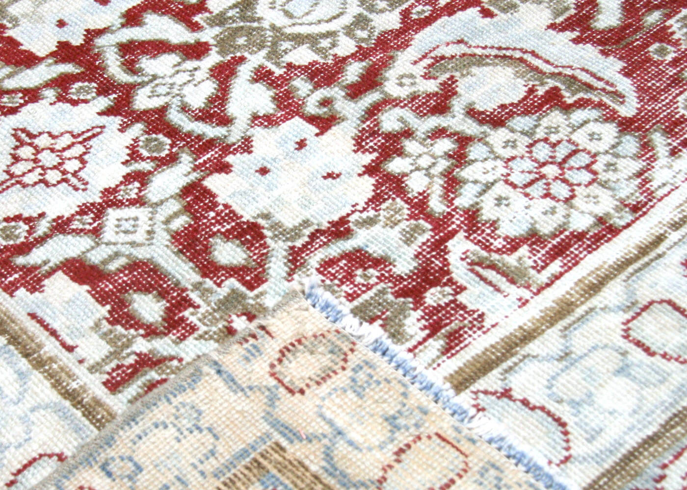 Semi Antique Persian Tabriz Rug - 8'3" x 11'4" - 190594