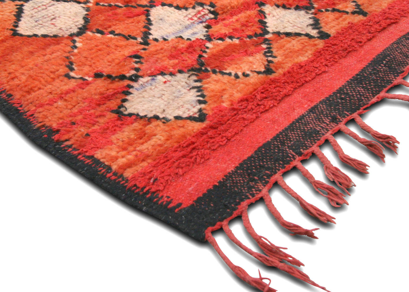 Vintage Moroccan Berber Rug - 5'7" x 11'2" - 190708