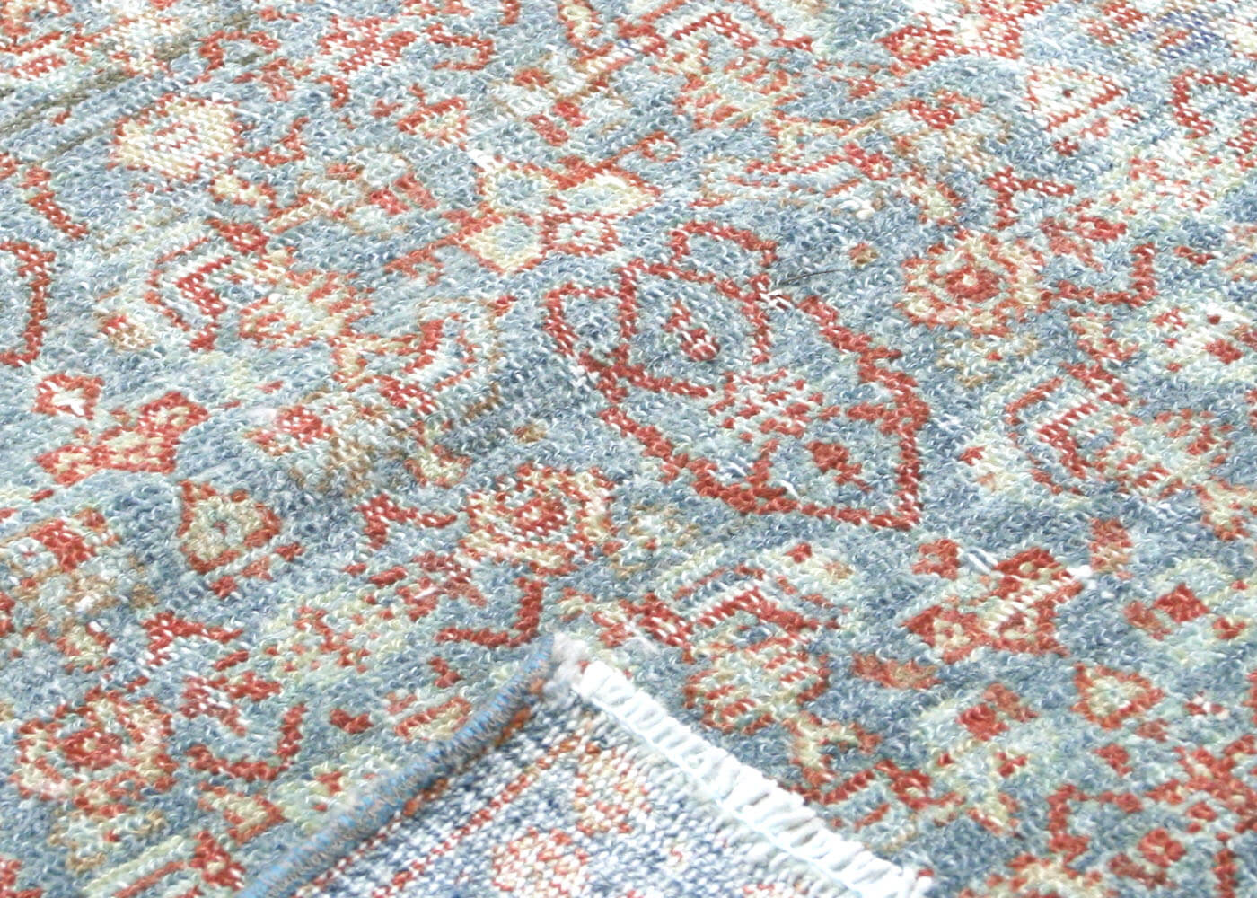 Semi Antique Persian Melayer Runner - 3'6" x 19'3" - 190716