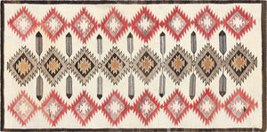 Antique American Navajo Rug - 3'1" x 6'5" - 190913