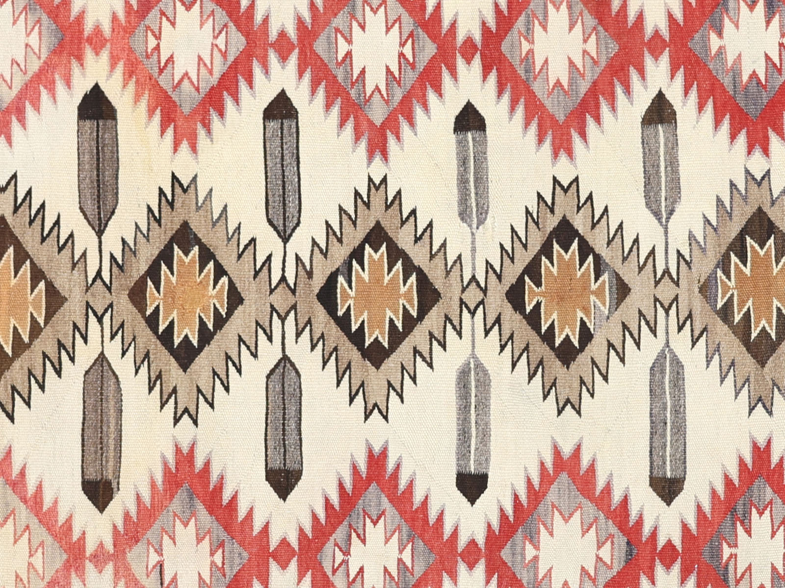 Antique American Navajo Rug - 3'1" x 6'5" - 190913