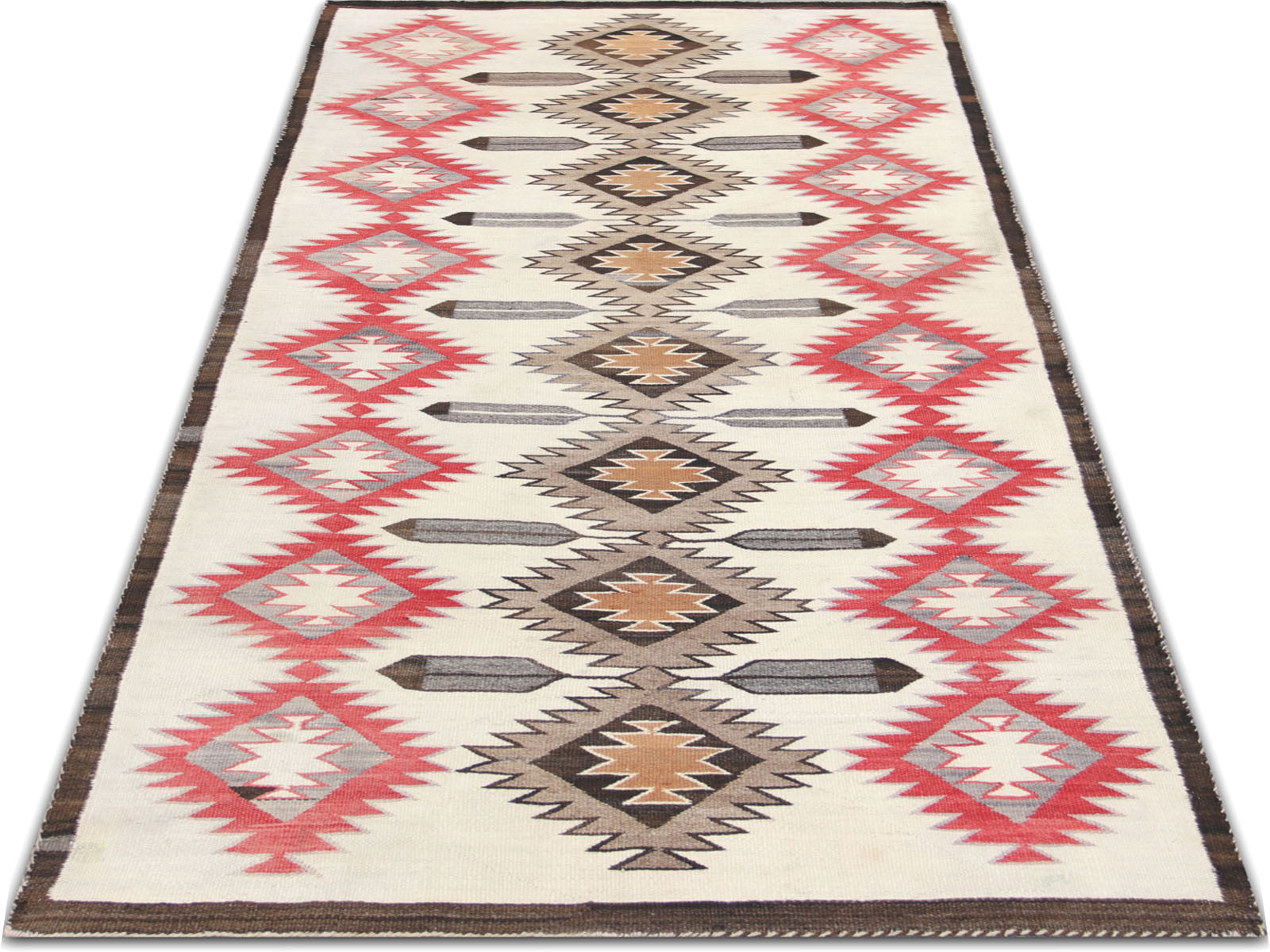 Antique American Navajo Rug - 3'1" x 6'5" - 190913