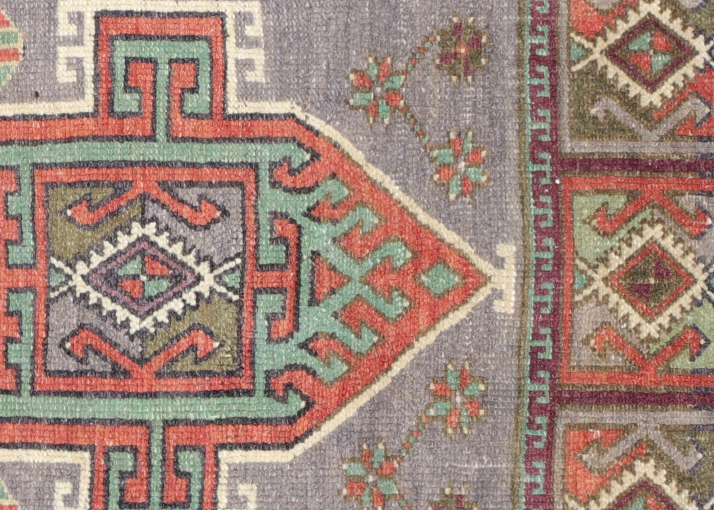 Vintage Turkish Oushak Yastic - 1'10" x 3'8" - 191216