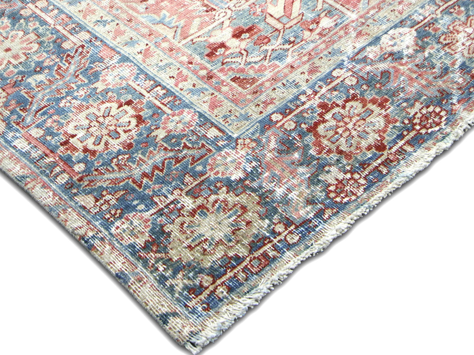 Semi Antique Persian Heriz Rug- 9'6" x 13'2"