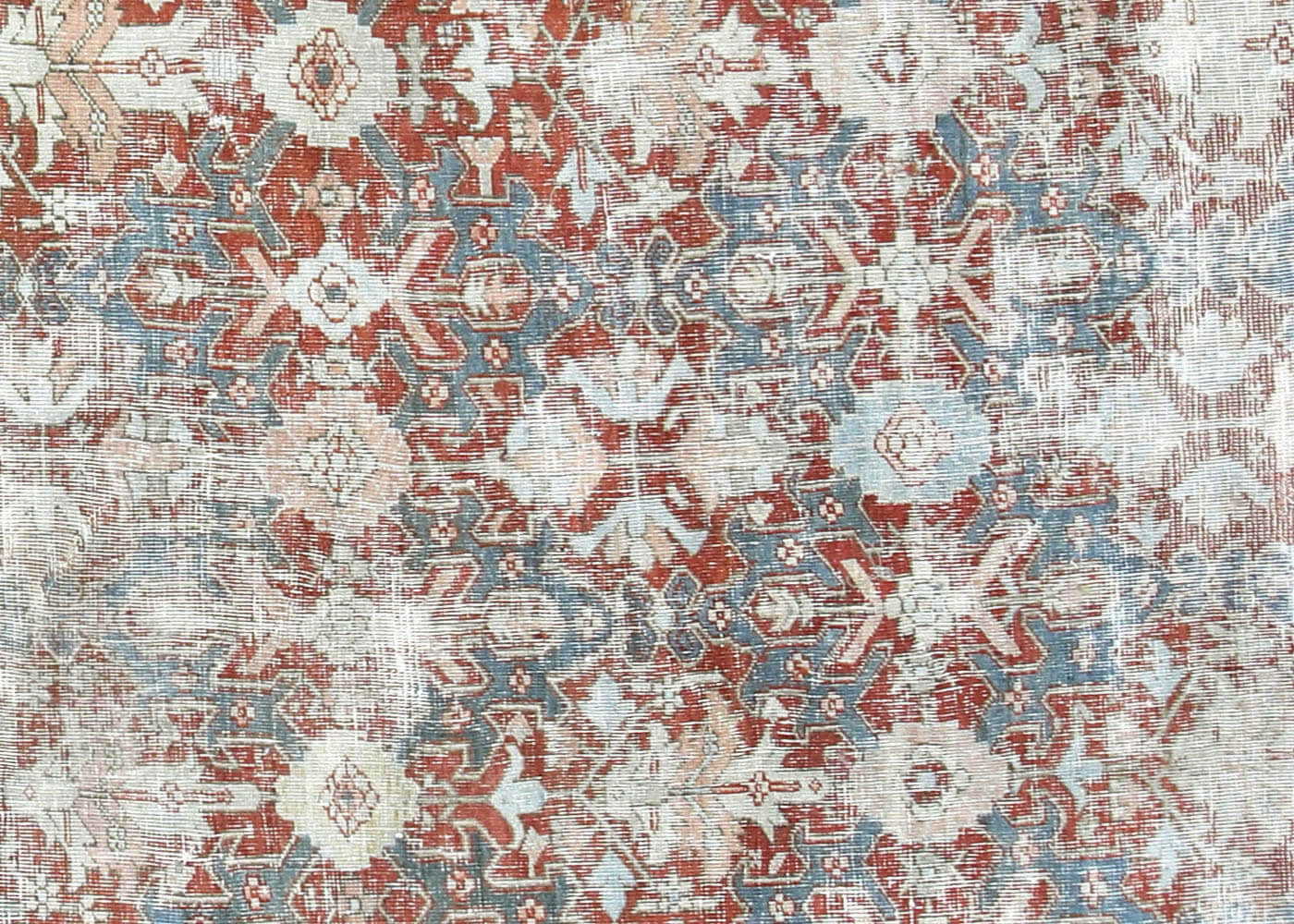 Semi Antique Persian Heriz Rug - 11'2" x 16'10" - 201037