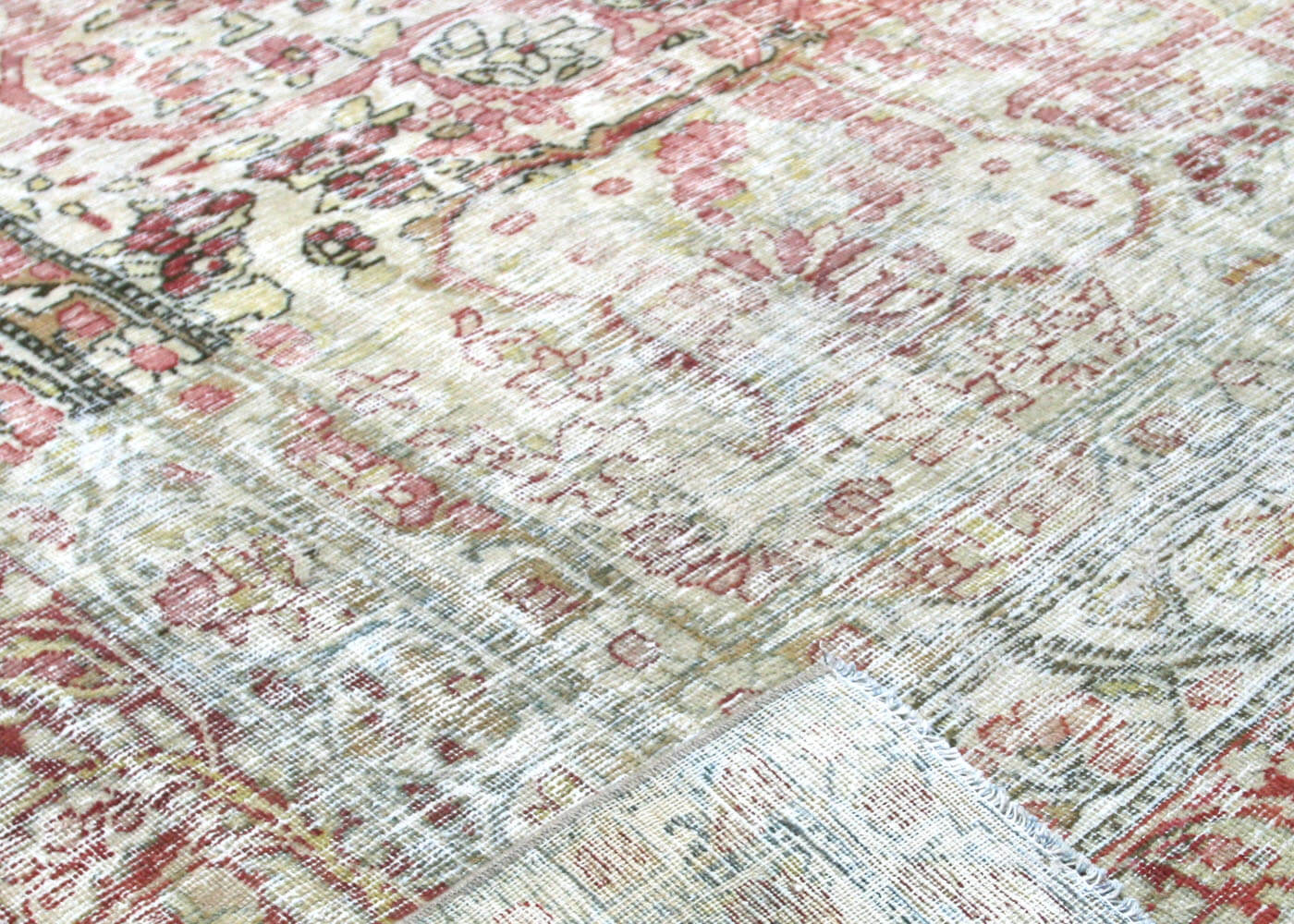 Semi Antique Persian Kerman Rug - 11'1" x 16'2" - 201044