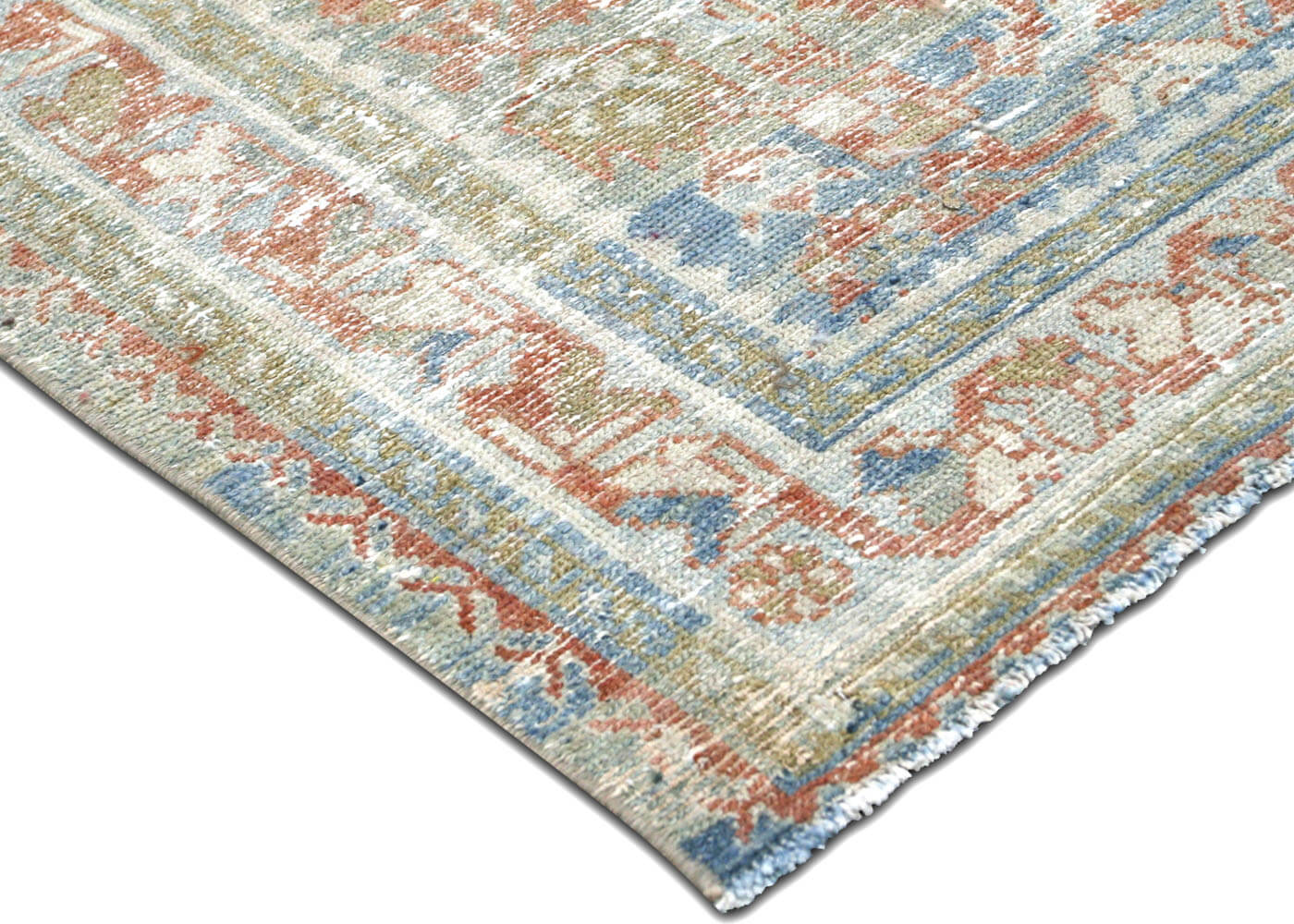 Semi Antique Persian Melayer Runner - 3'5" x 10'10" - 201048