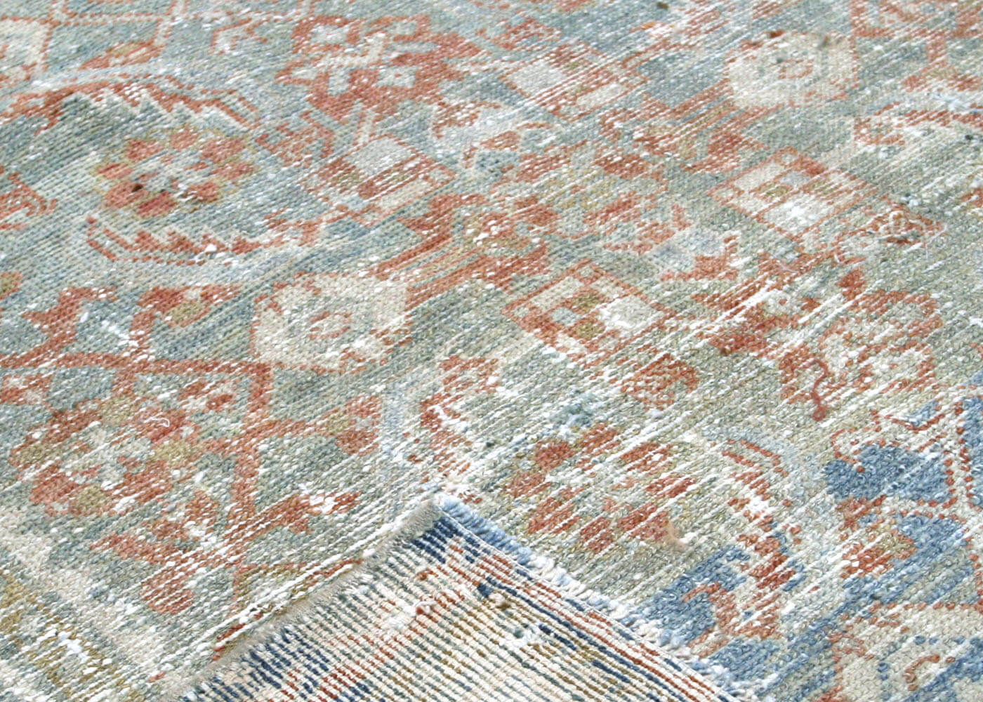 Semi Antique Persian Melayer Runner - 3'5" x 10'10" - 201048