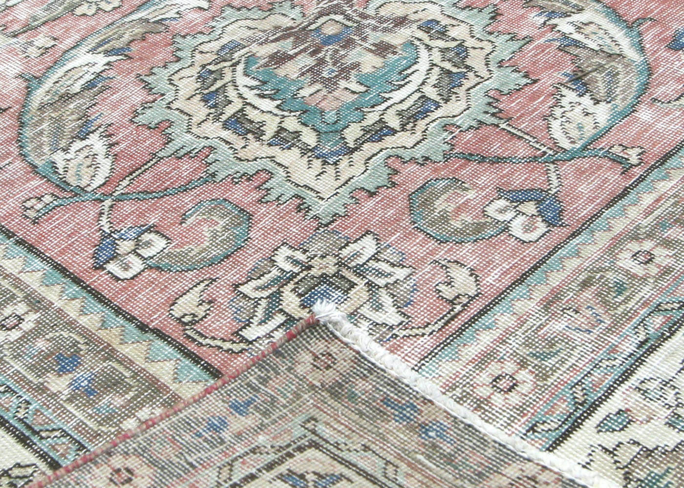 Vintage Persian Tabriz Rug - 8'1" x 10'9" - 201073