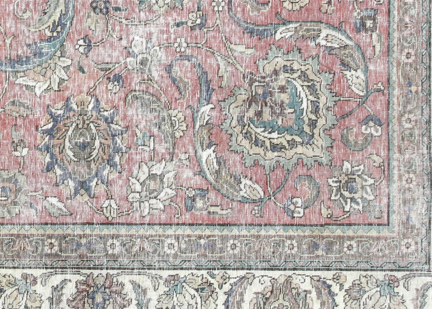 Vintage Persian Tabriz Rug - 8'1" x 10'9" - 201073