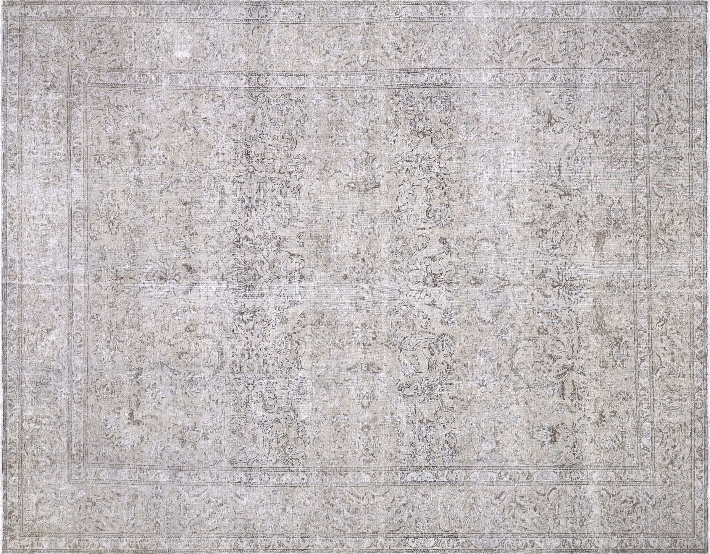 Vintage Persian Tabriz Rug - 11'1" x 14'1" - 201076