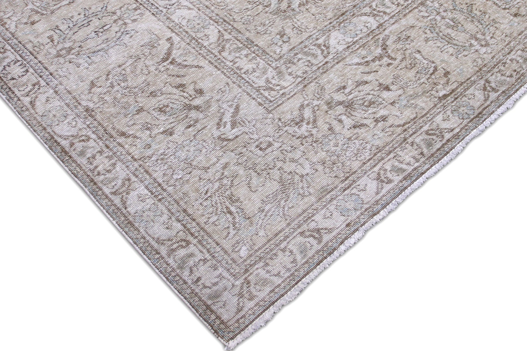 Vintage Persian Tabriz Rug - 11'1" x 14'1" - 201076