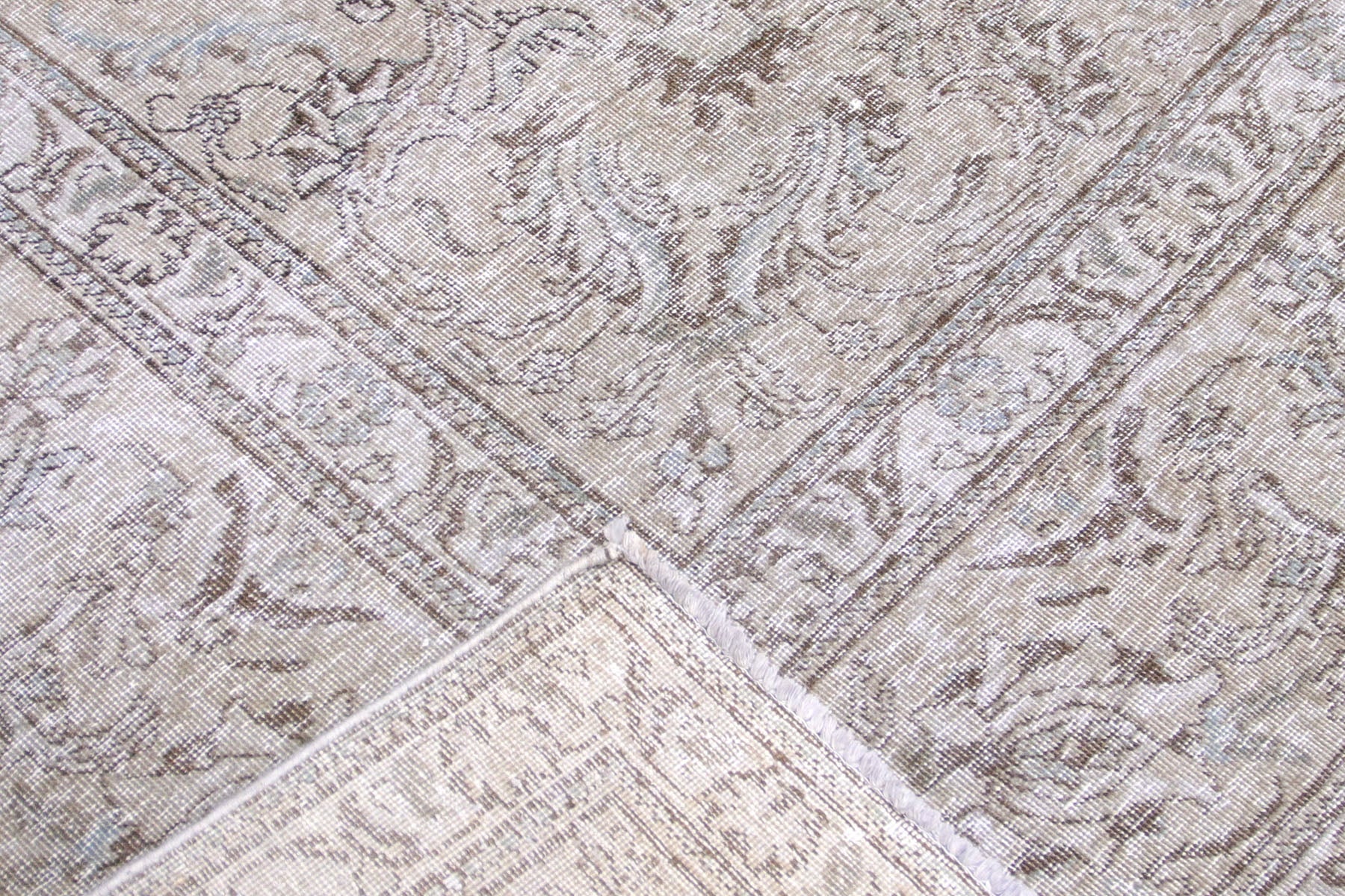 Vintage Persian Tabriz Rug - 11'1" x 14'1" - 201076