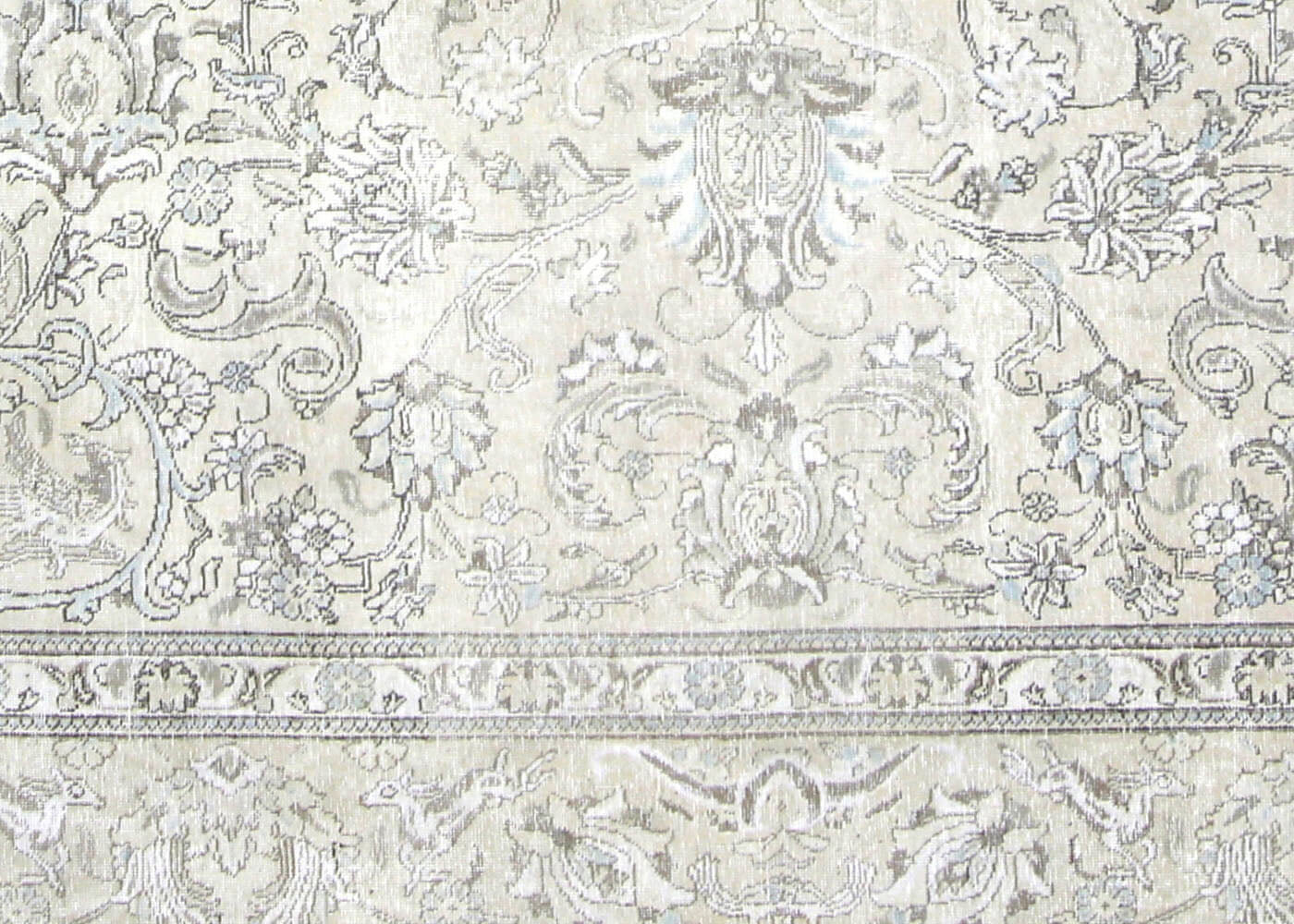 Vintage Persian Tabriz Rug - 11'1" x 14'1" - 201076