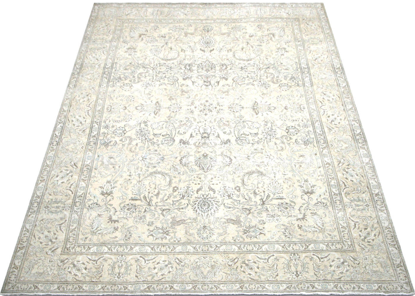 Vintage Persian Tabriz Rug - 11'1" x 14'1" - 201076