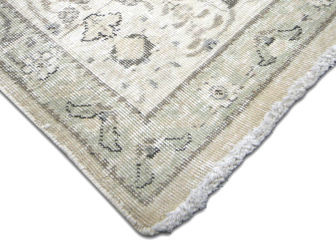 Vintage Persian Tabriz Rug - 6'3" x 9'2" - 201077
