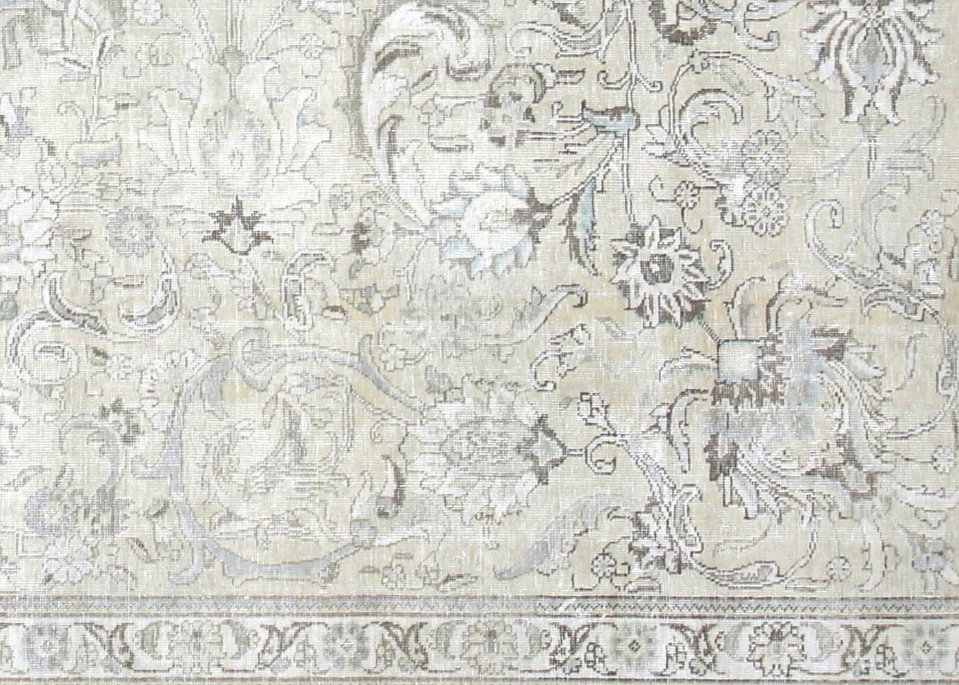 Vintage Persian Tabriz Rug - 10'11" x 14'6" - 201078