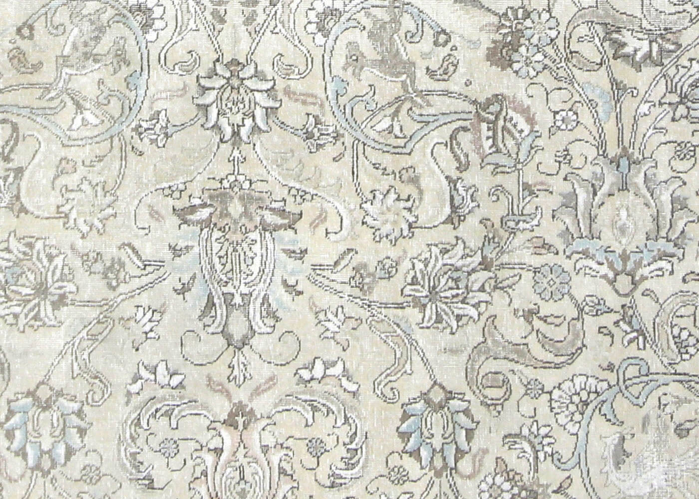 Vintage Persian Tabriz Rug - 10'11" x 13'10" - 201080