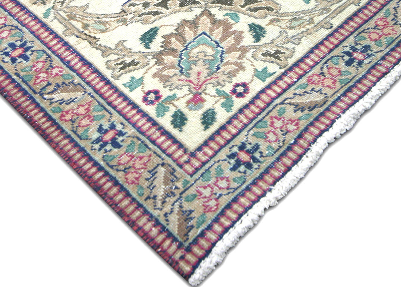 Vintage Persian Tabriz Rug - 9'3" x 11'9" - 201081