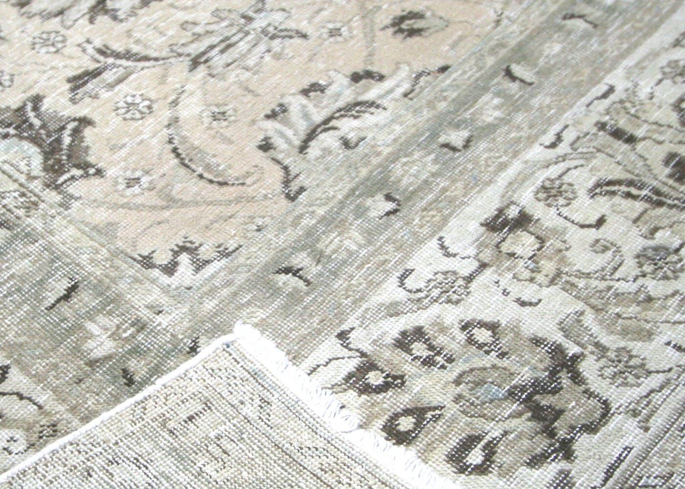 Vintage Persian Tabriz Rug - 9'6" x 10'11" - 201086