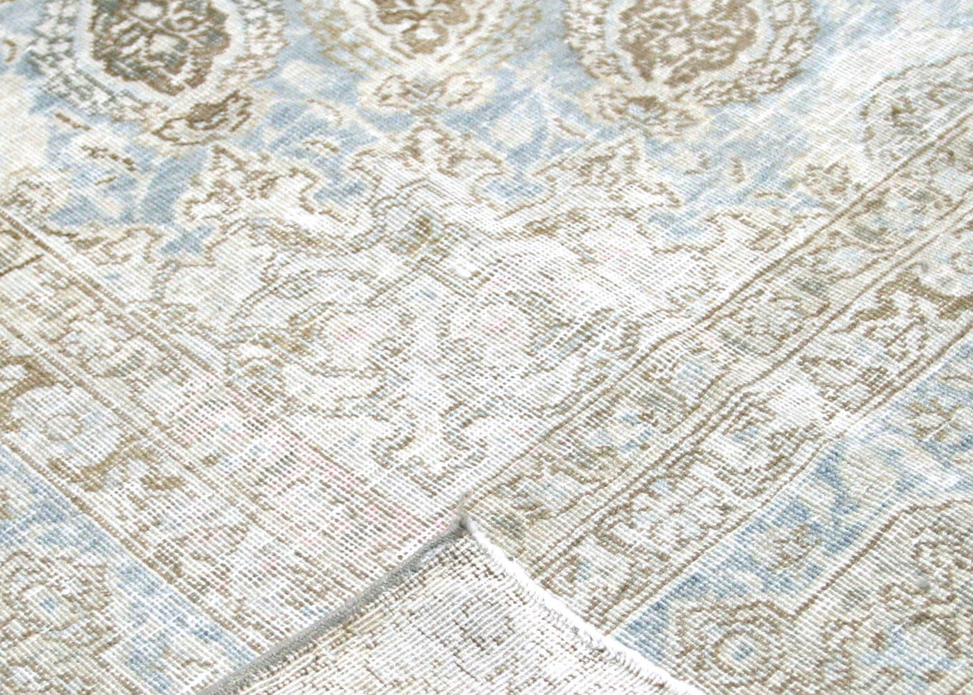 Semi Antique Persian Tabriz Rug - 7'5" x 10'10" - 201090