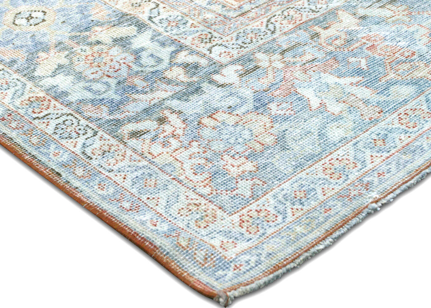 Semi Antique Persian Mahal Rug - 8'9" x 12'3" - 201095