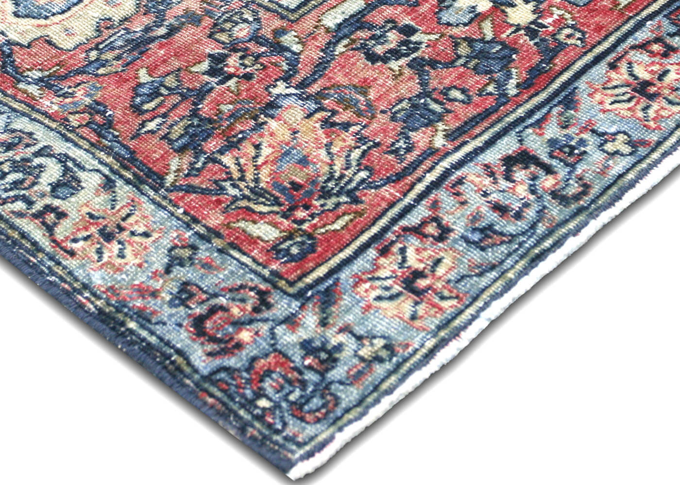 Semi Antique Persian Tabriz Rug - 8'1" x 10'4" - 201112