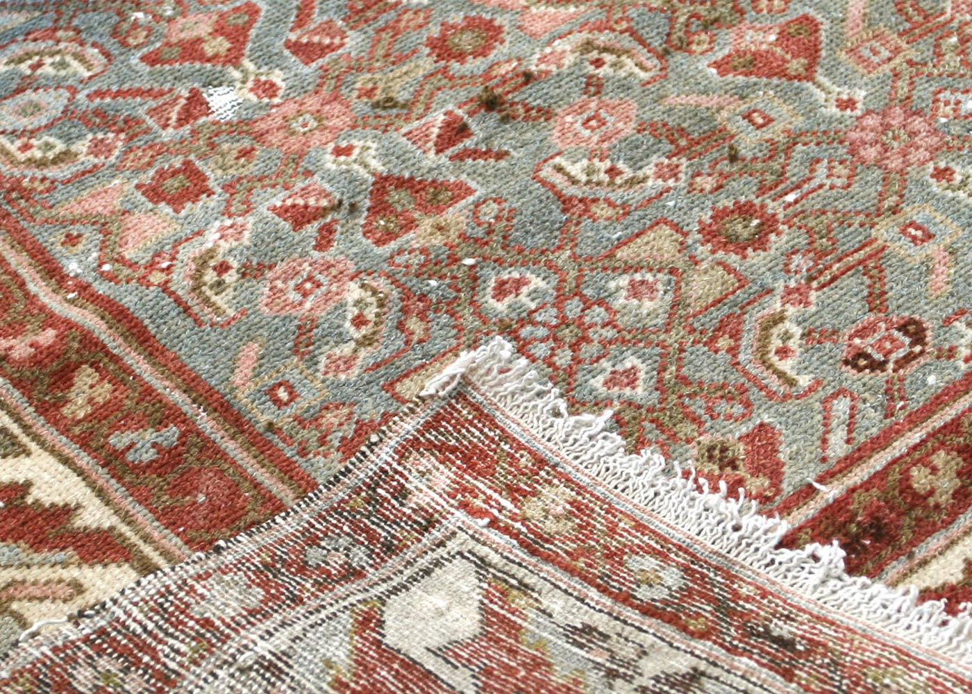 Semi Antique Persian Melayer Runner - 3'2" x 15'11" - 201117