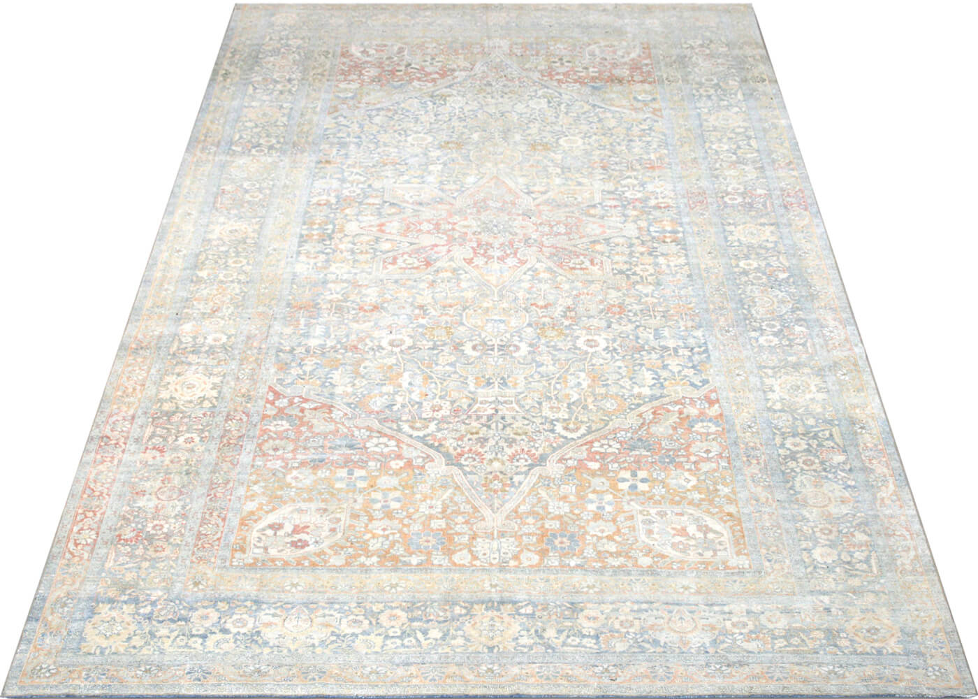 Semi Antique Persian Bidjar Rug - 9'10" x 15'8" - 201134