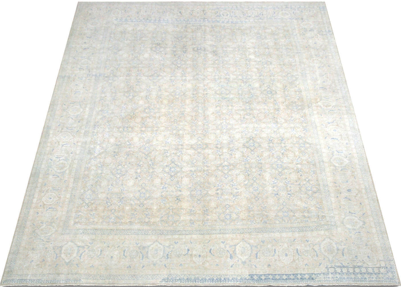 Semi Antique Persian Mahal Rug - 10'10" x 13'5" - 201142