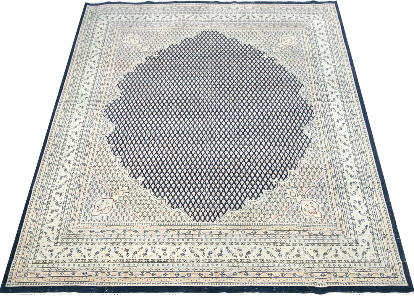 Vintage Persian Tabriz Rug - 8'2" x 10'1" - 201143