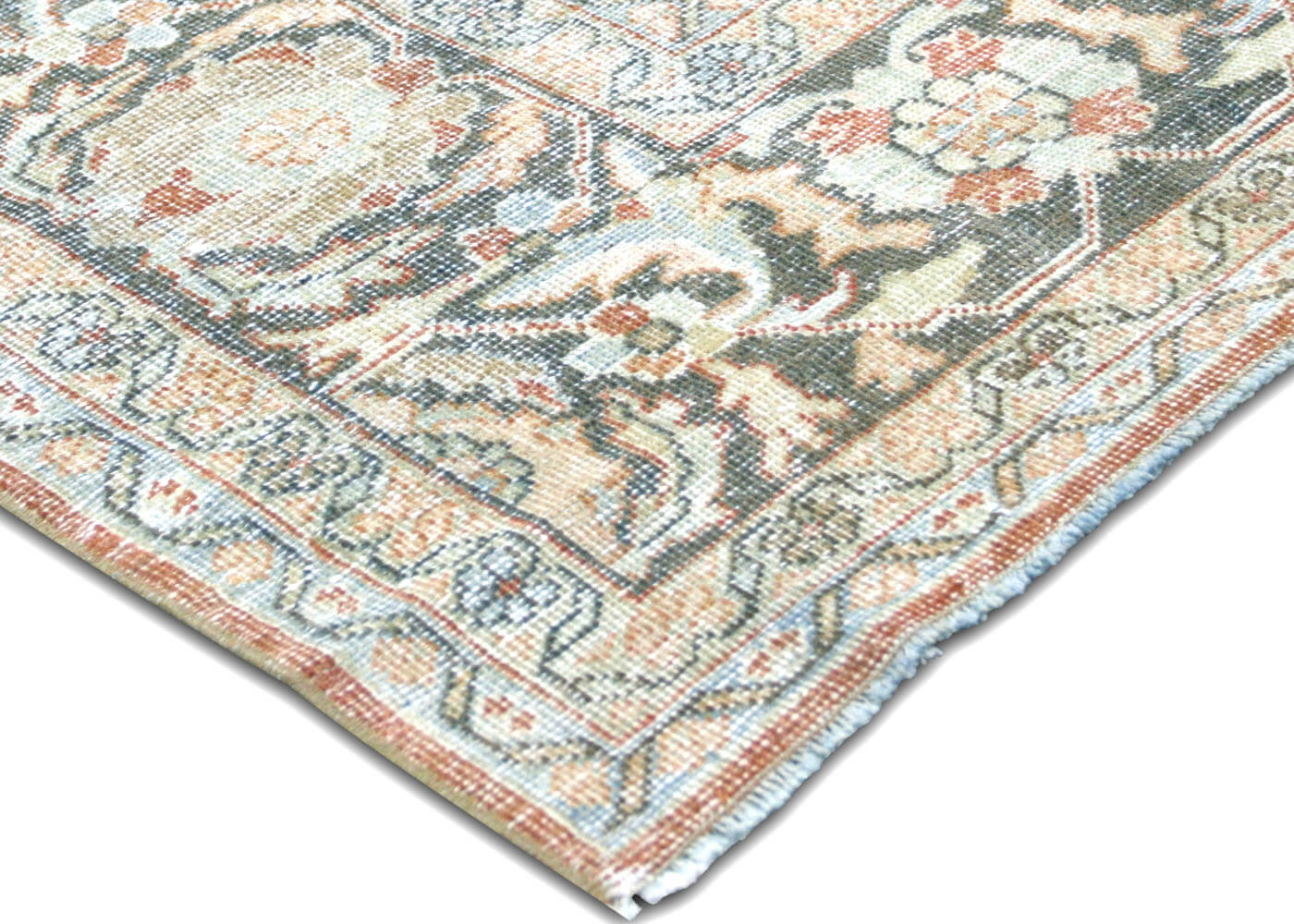Semi Antique Persian Mahal Rug - 9' x 12'3" - 201146