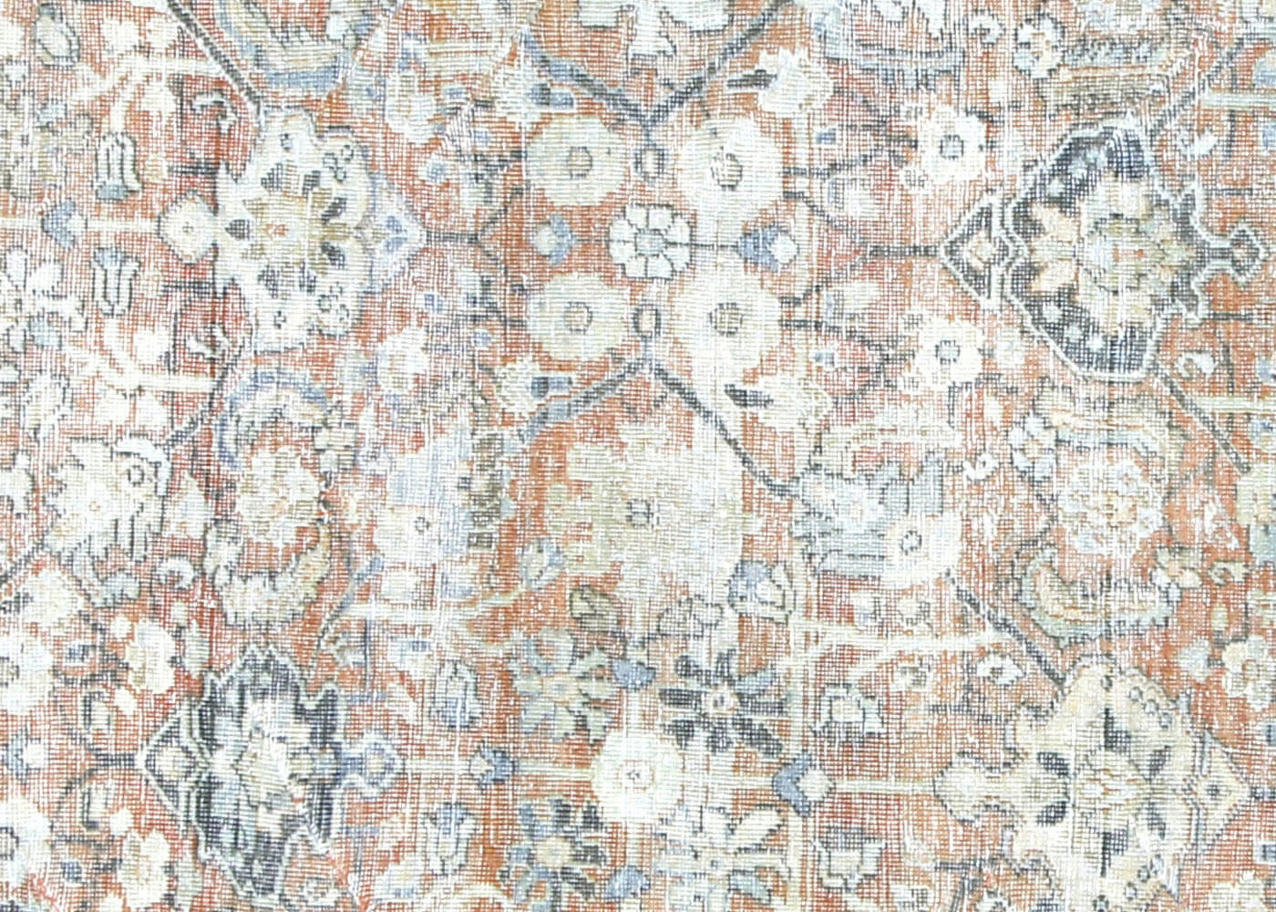 Semi Antique Persian Mahal Rug - 9' x 12'3" - 201146