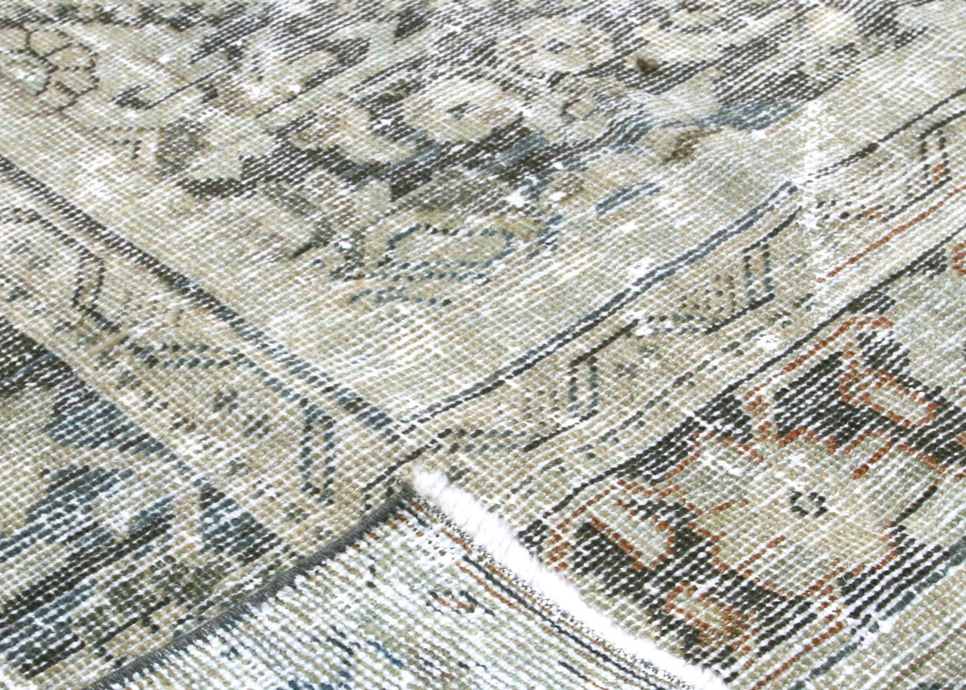 Vintage Persian Mahal Rug - 8'11" x 12' - 210004