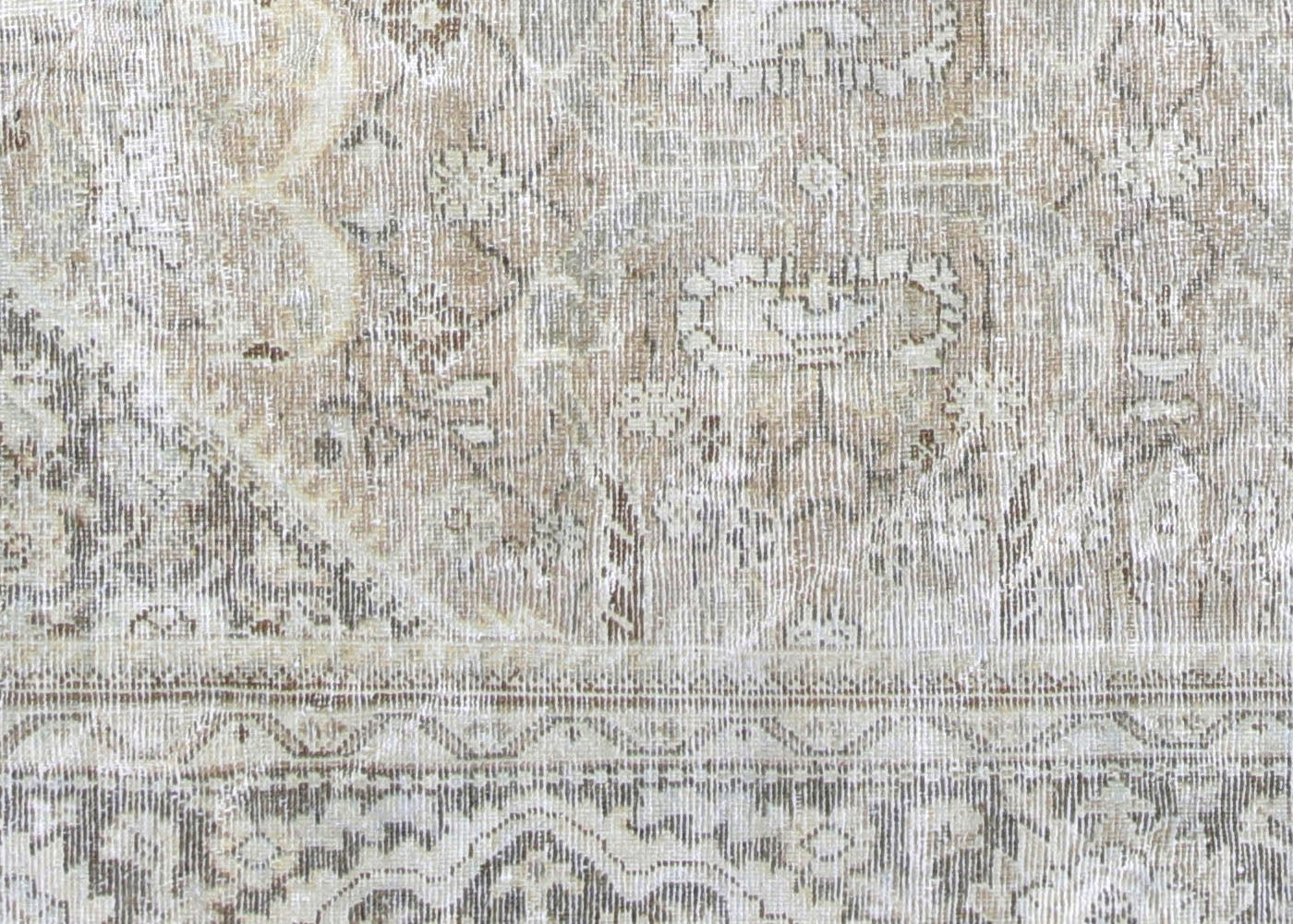 Vintage Persian Mahal Rug - 10'2" x 13'1 - 210006