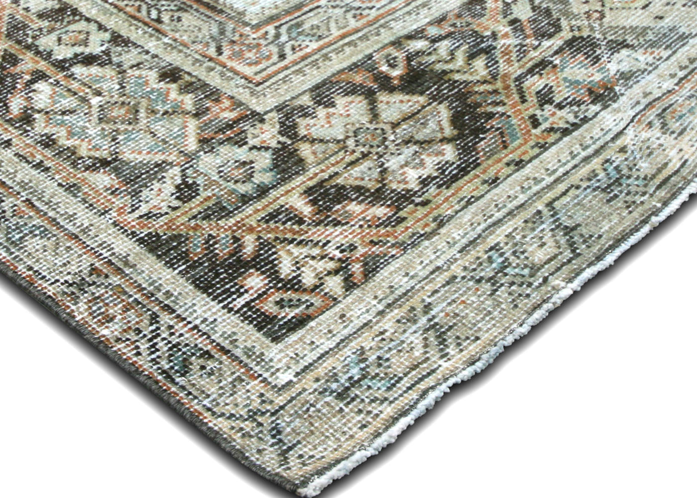 Vintage Persian Mahal Rug - 10'5" x 16'6" - 210010