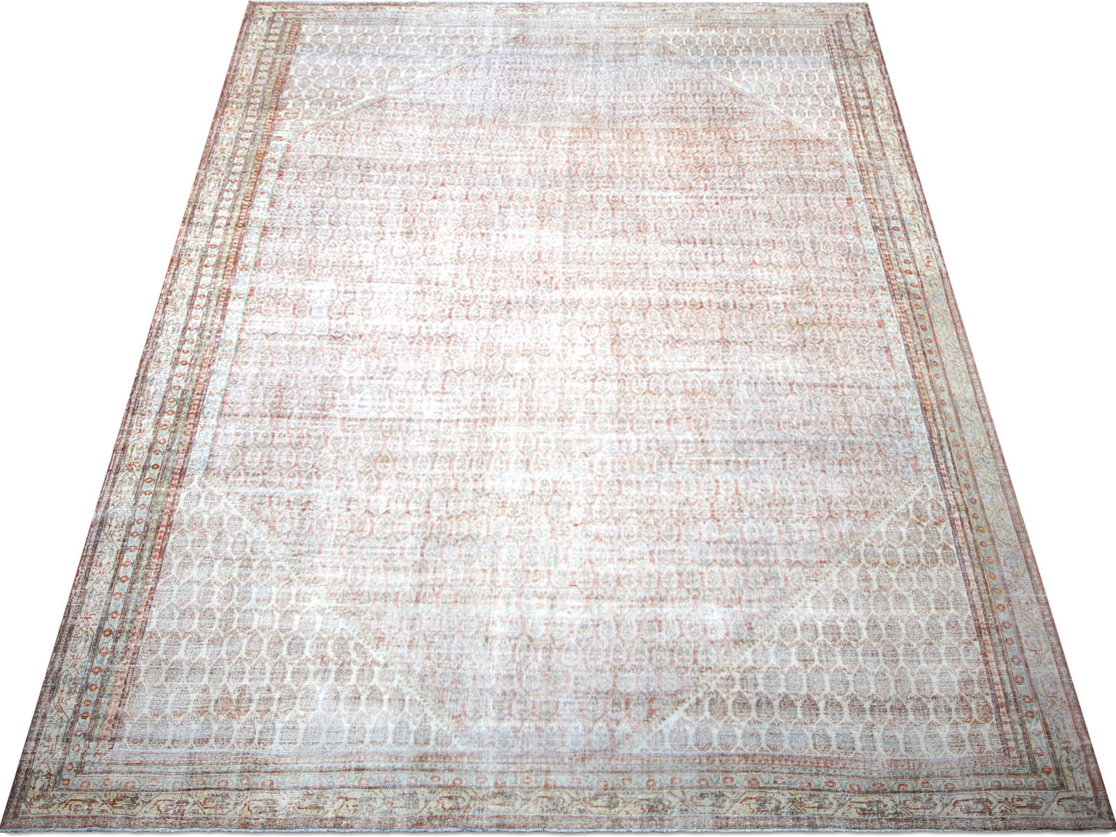 Antique Persian Mahal Rug - 12'5" x 18'11"