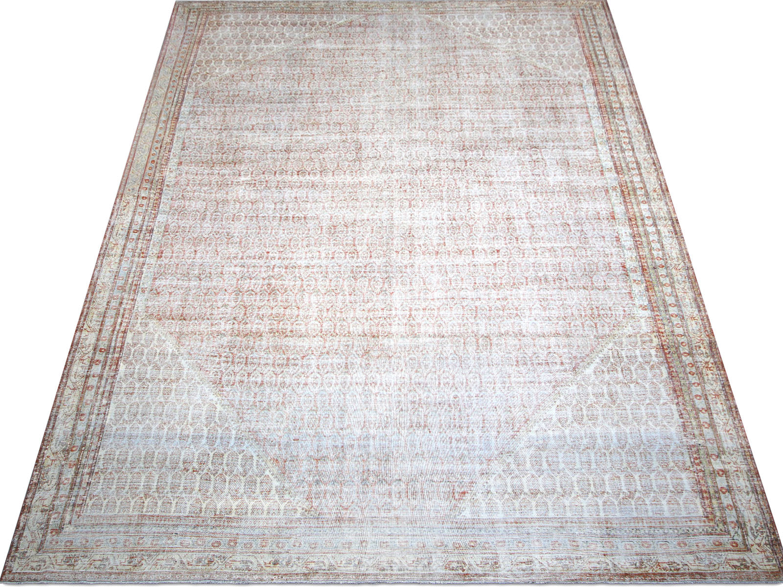 Antique Persian Mahal Rug - 12'5" x 18'11"