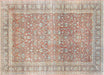 Semi Antique Persian Tabriz Rug - 8'10 x 11'11"