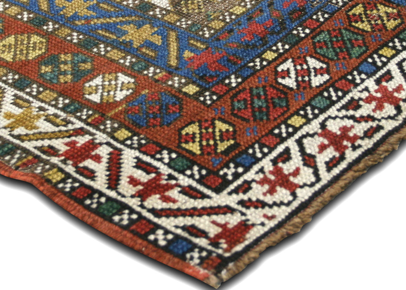 Antique Persian Heriz Runner - 3'2" x 13'9" - 210016