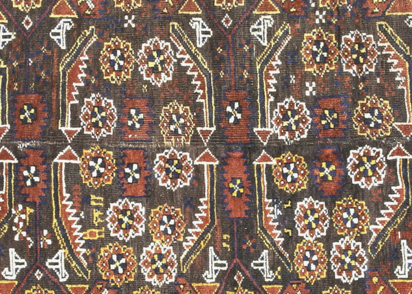 Antique Persian Balouch Rug - 5'8" x 9'3" - 210021